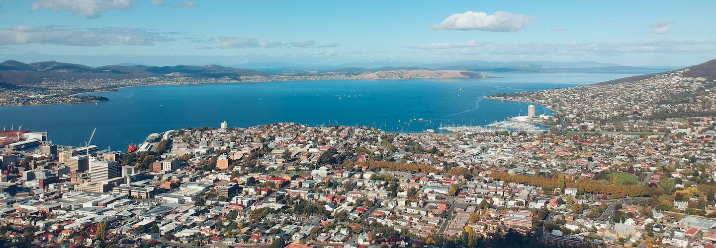 Hobart City Skyline